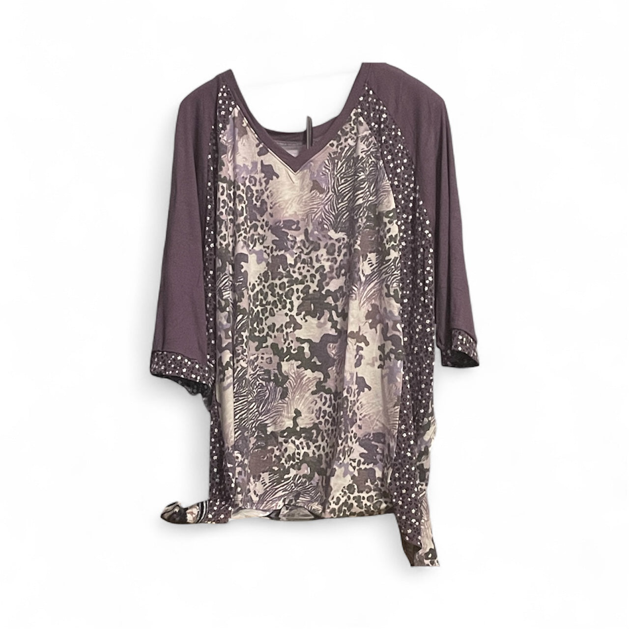 Leopard Print Dahlman 3/4 Sleeve