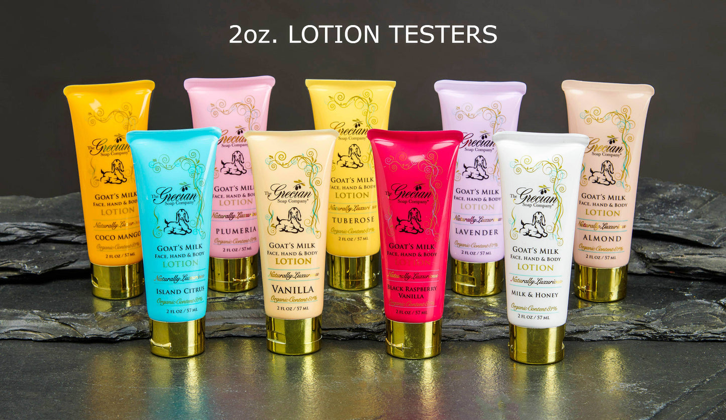 2oz. Organic Goat's Milk Lotion Tubes
