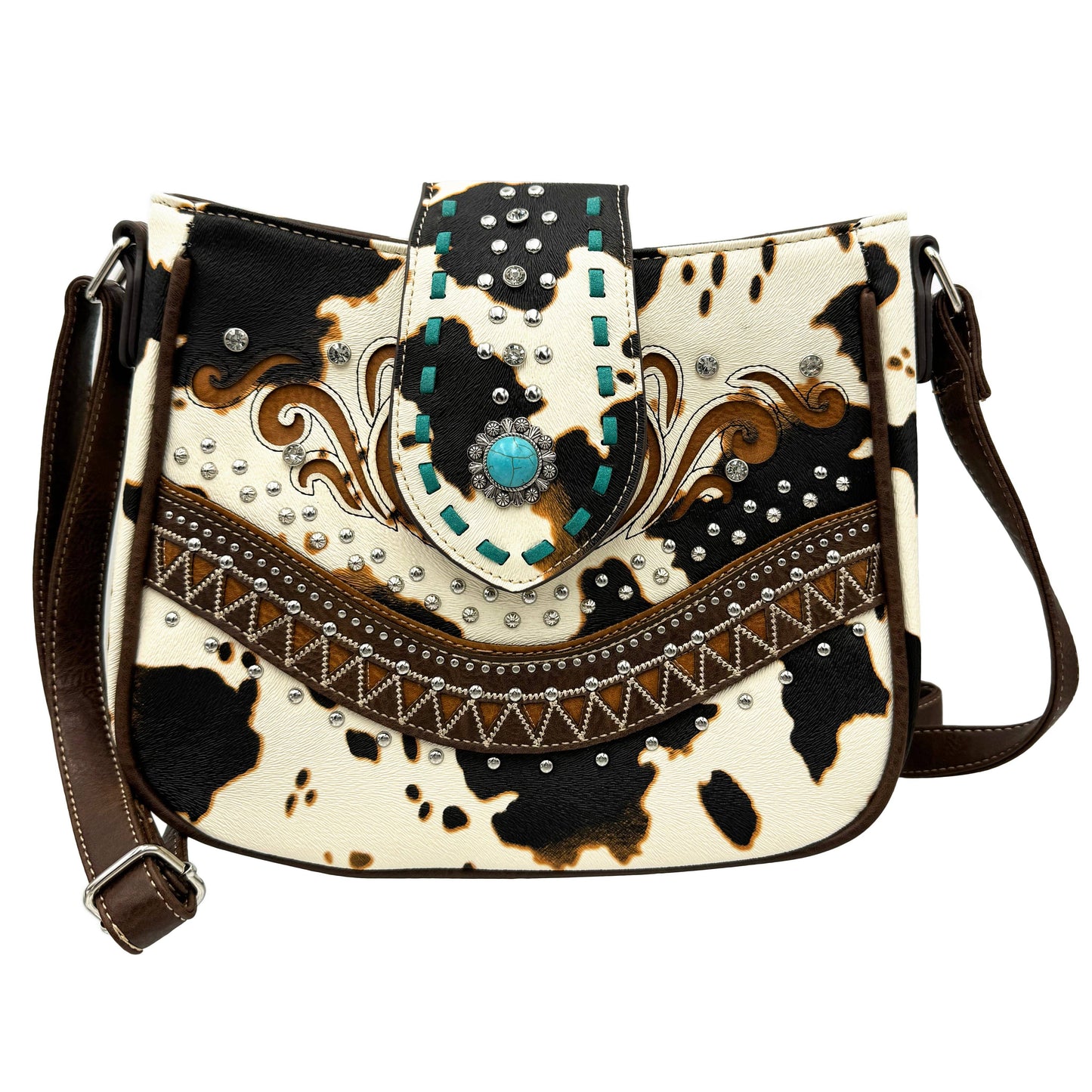 Cow Print Handbag