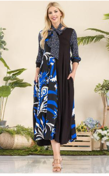 Tent Dress with Tie