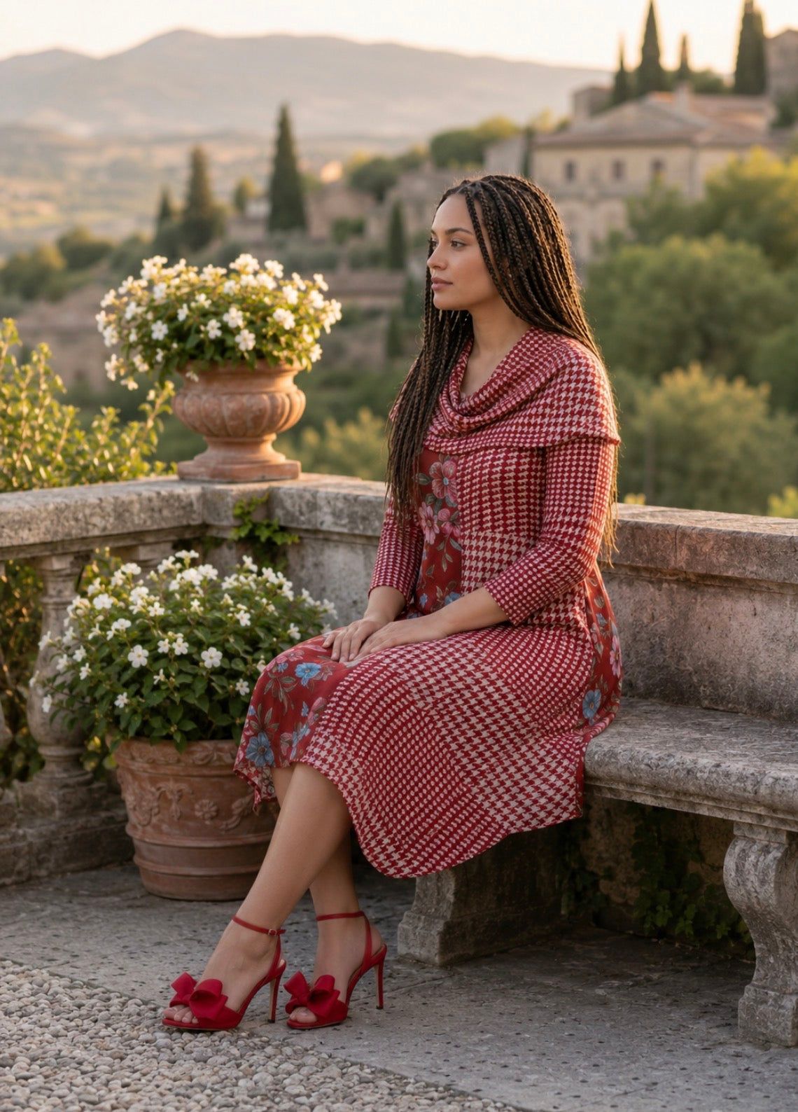 Bailey Midi Garden Dresses