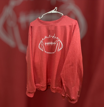 Graphic Football Game Day Casual Sweatshirt CF-SJGDW