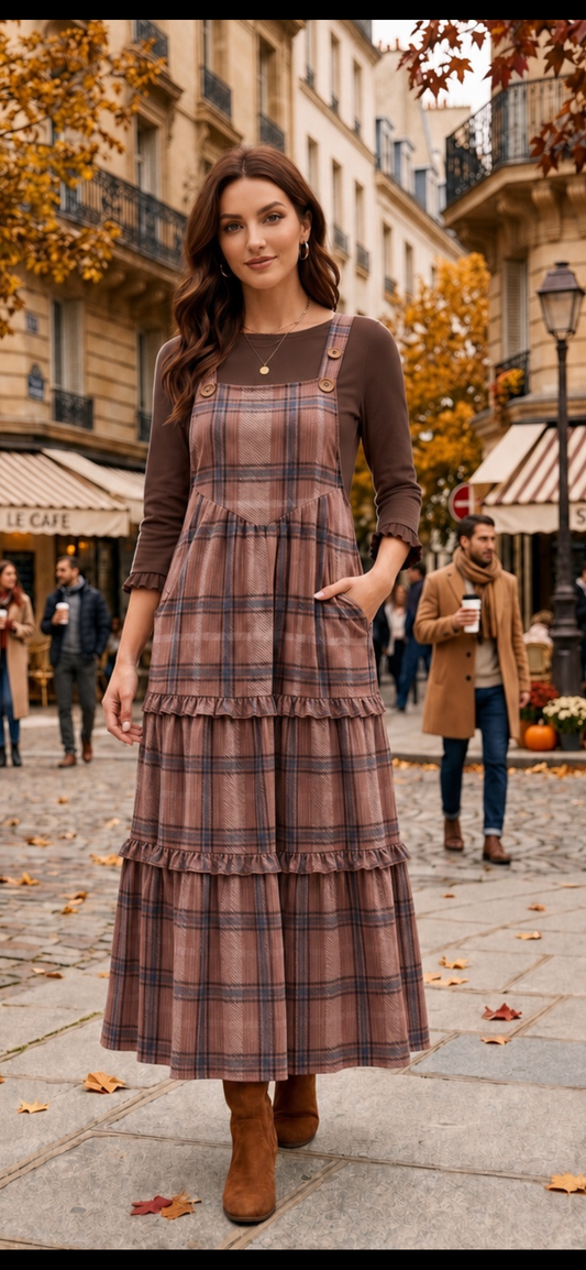 Wild Grace Overall Maxi Dress